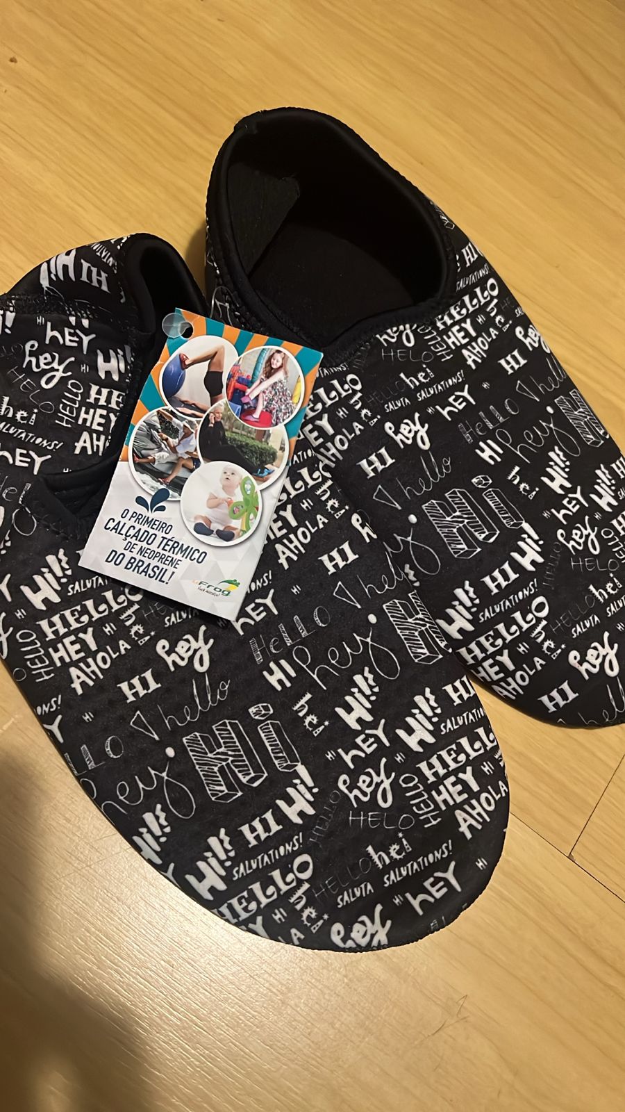 Calçado térmico neoprene