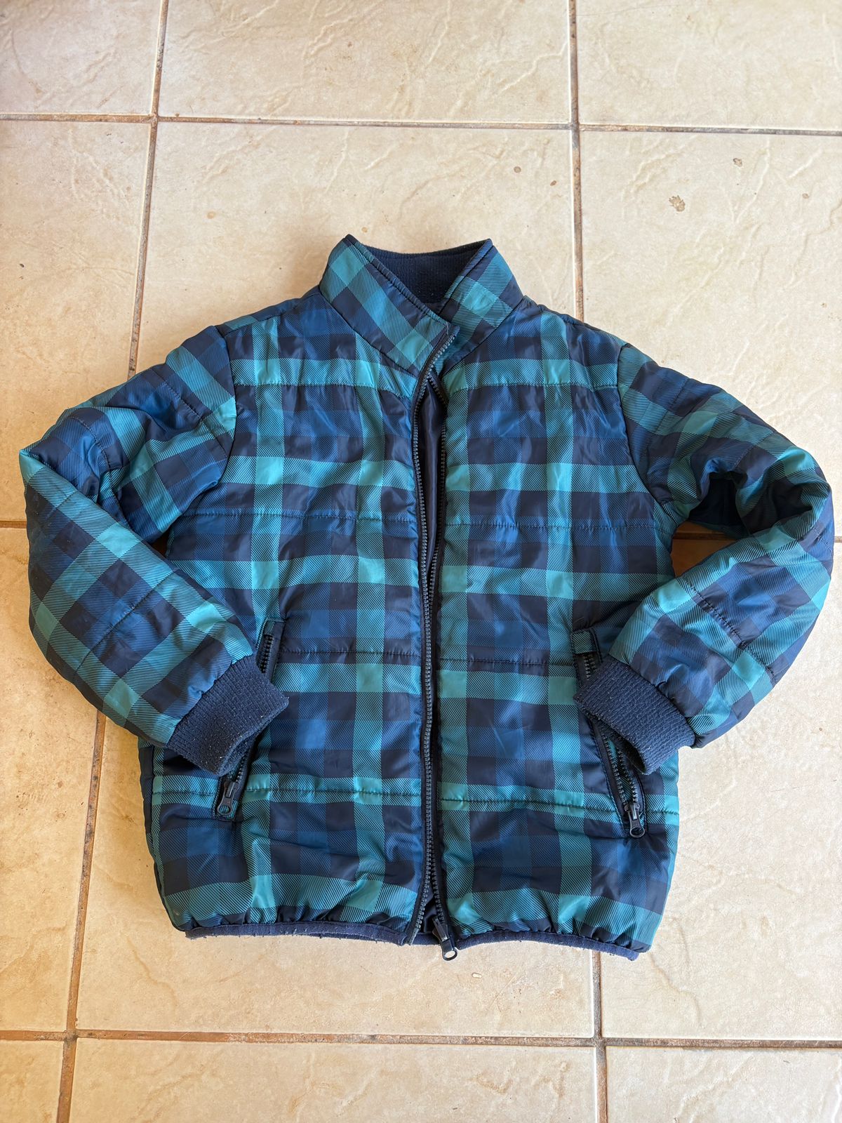 Jaqueta infantil acolchoada